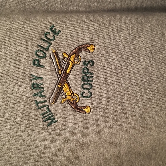 Fruit of the Loom MP Army sweatshirt - Picture 3 of 3